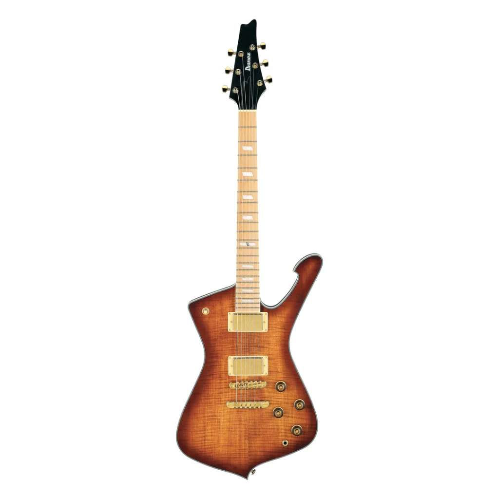 Ibanez IC420MFM Electric Guitar - Caramel Burst Low Gloss - Image 3