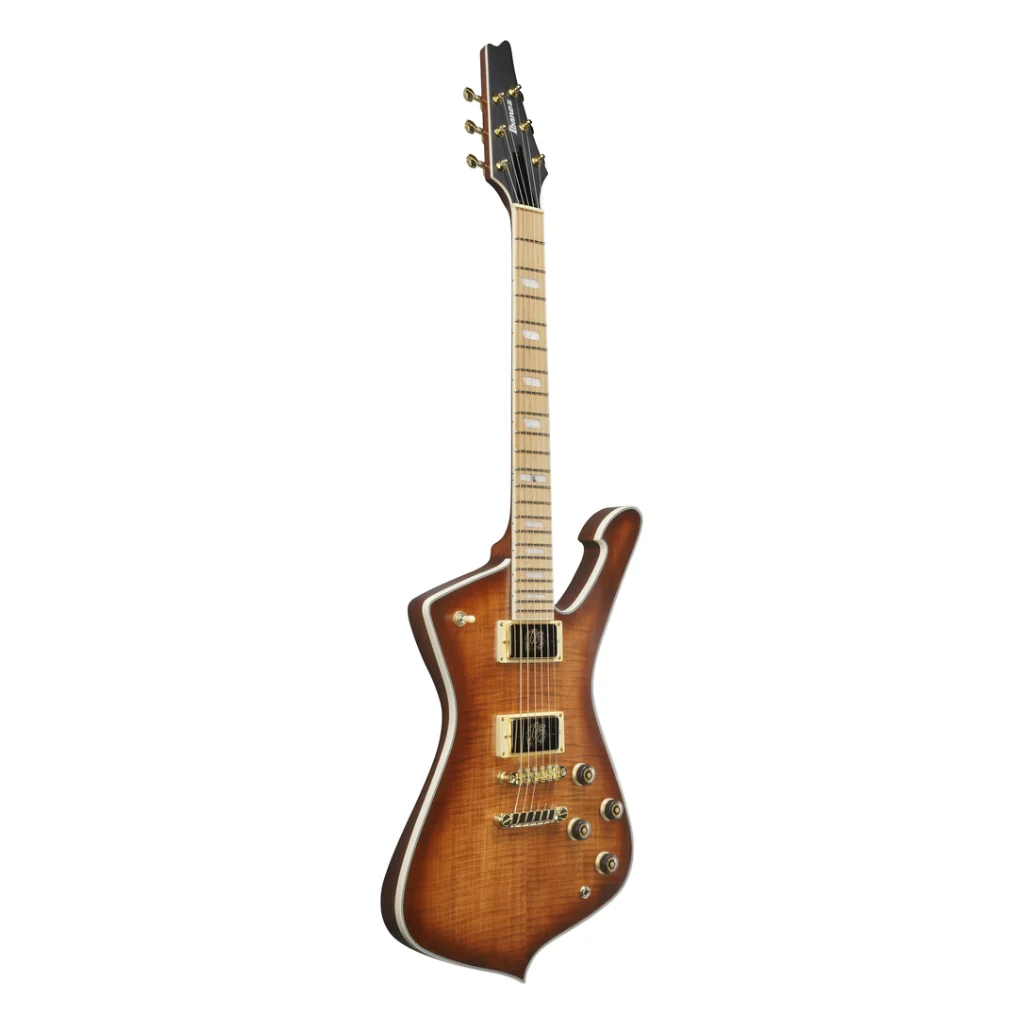 Ibanez IC420MFM Electric Guitar - Caramel Burst Low Gloss - Image 5