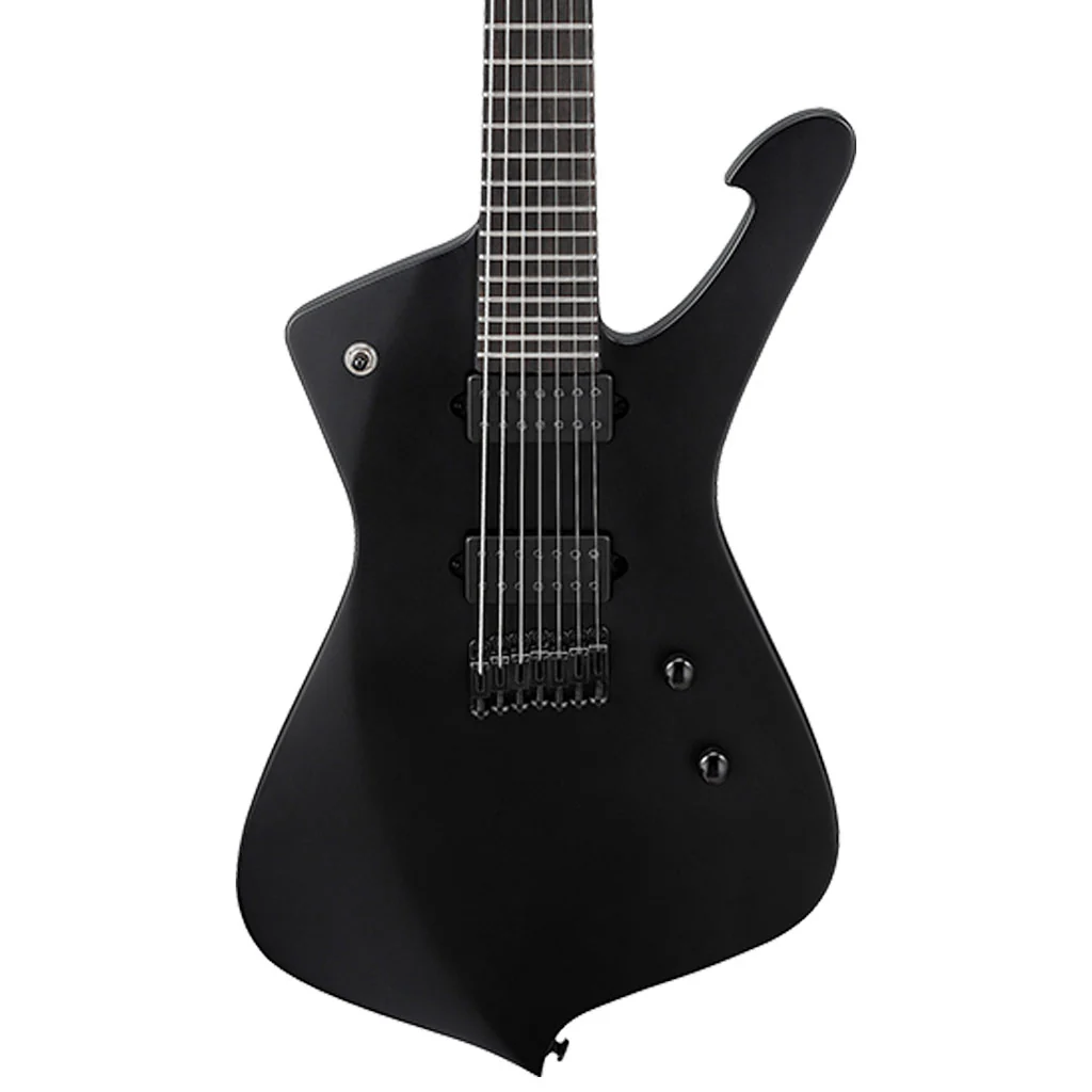 Ibanez - ICTB721 7-String Electric Guitar - Black Flat