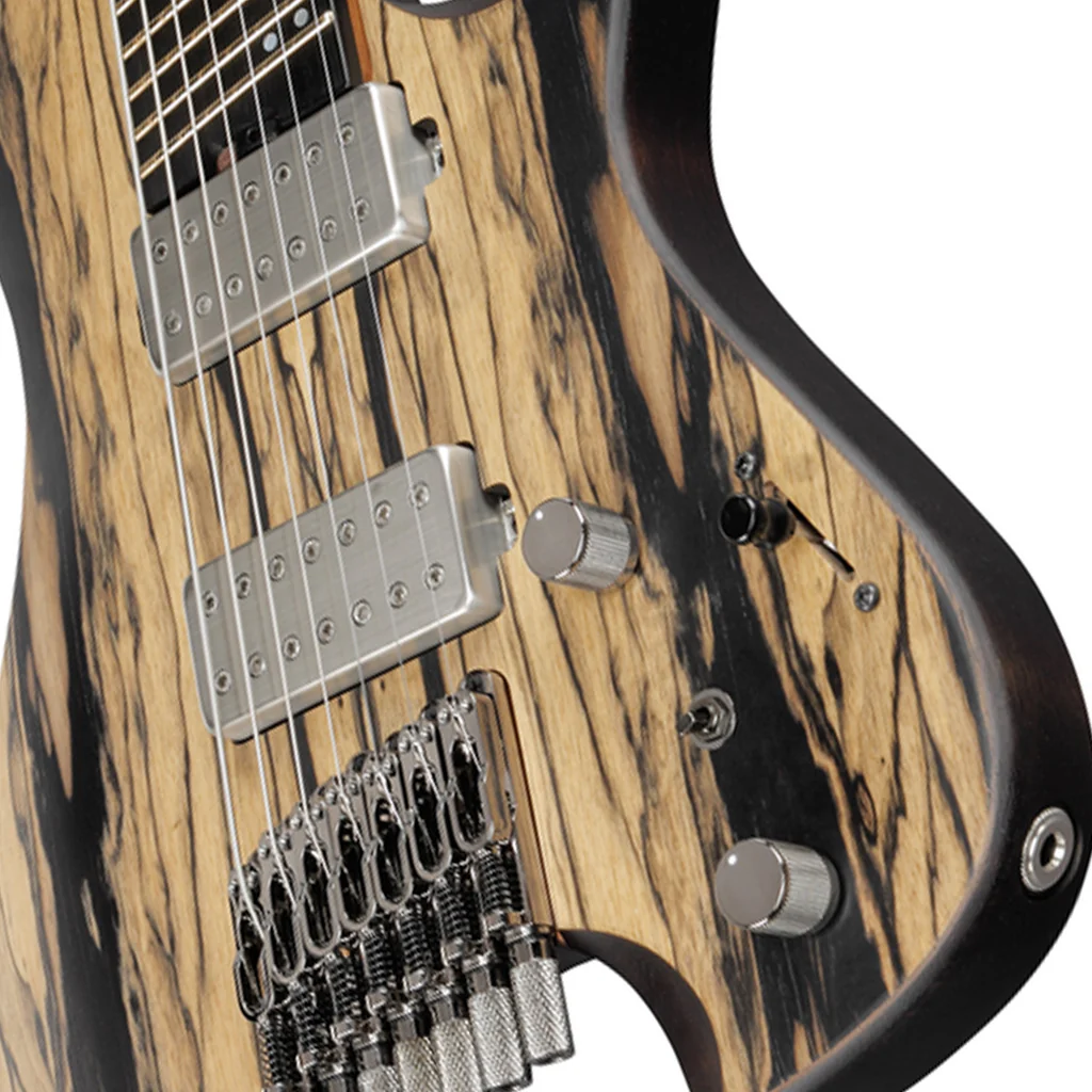 Ibanez Limited Edition QX527PE Natural Flat 7 String - Image 6