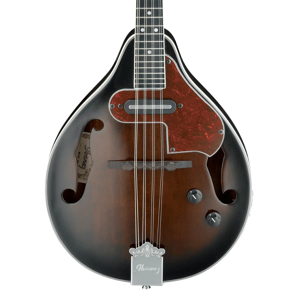 Ibanez M510E High Gloss Mandolin - Dark Violin Sunburst