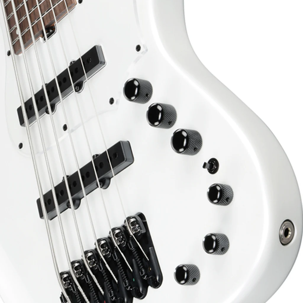 Ibanez MDM1006 6-String Electric Bass - Pearl White - Image 7