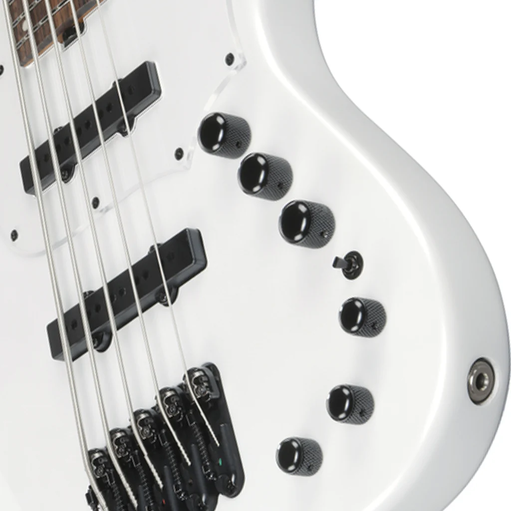 Ibanez MDM1005 5-String Electric Bass - Pearl White - Image 7
