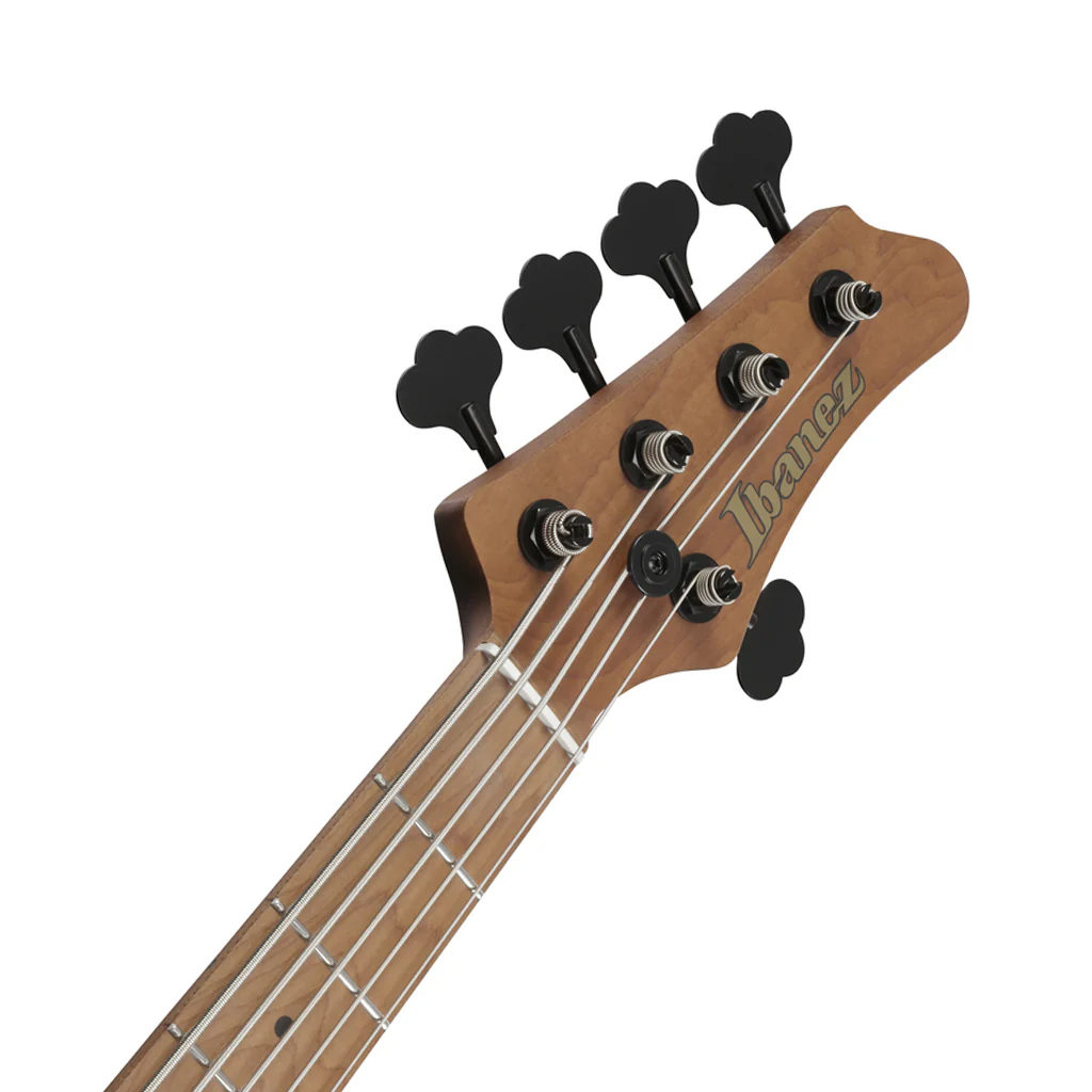 Ibanez MDM1305 Electric Bass - Natural Stained Amber Burst - Image 5