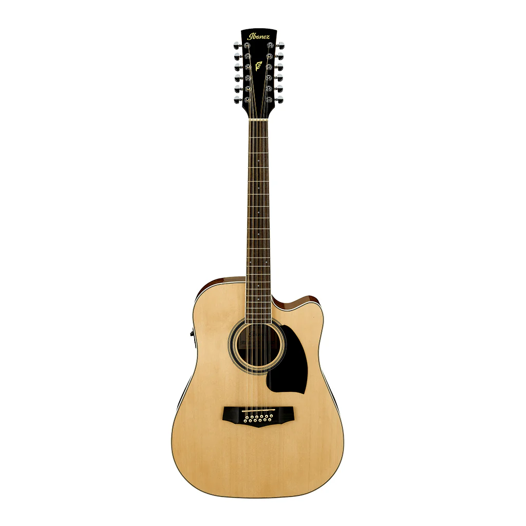 Ibanez PF1512ECE 12 String Acoustic - Natural High Gloss - Image 2