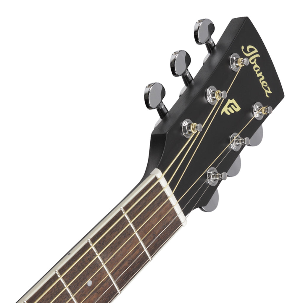 Ibanez PF16MWCEWK Electro Acoustic Guitar Weathered Black Open Pore - Image 4