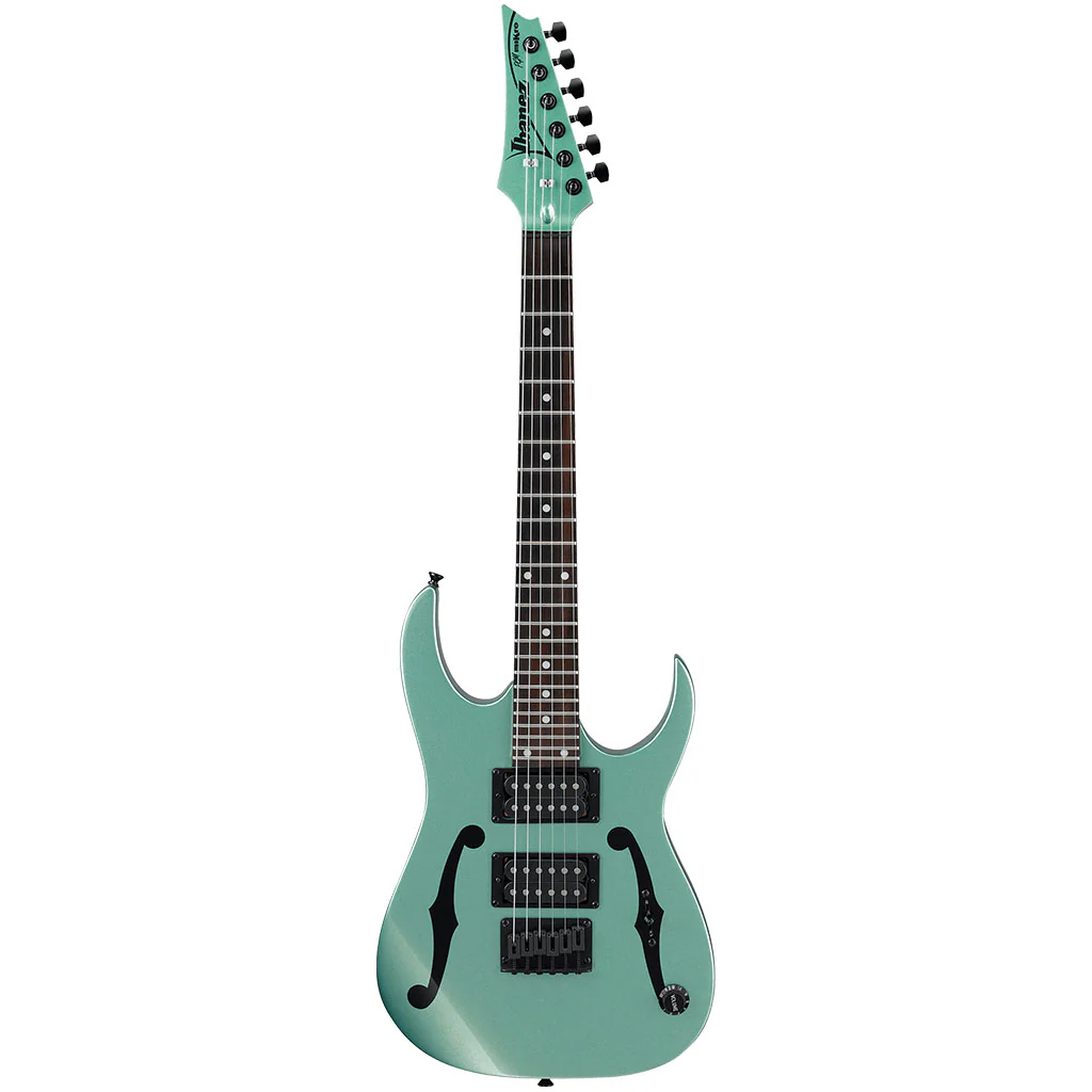 Ibanez - PGMM21 - Paul Gilbert MiKro - Metallic Light Green - Image 2