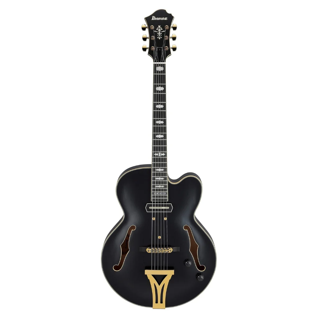 Ibanez PM3C Pat Metheny Signature Electric Guitar - Black Low Gloss - Image 3