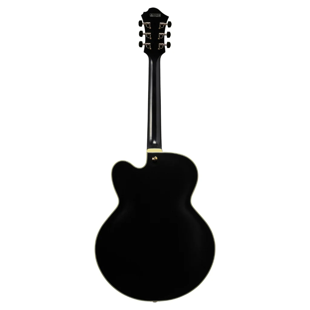 Ibanez PM3C Pat Metheny Signature Electric Guitar - Black Low Gloss - Image 4