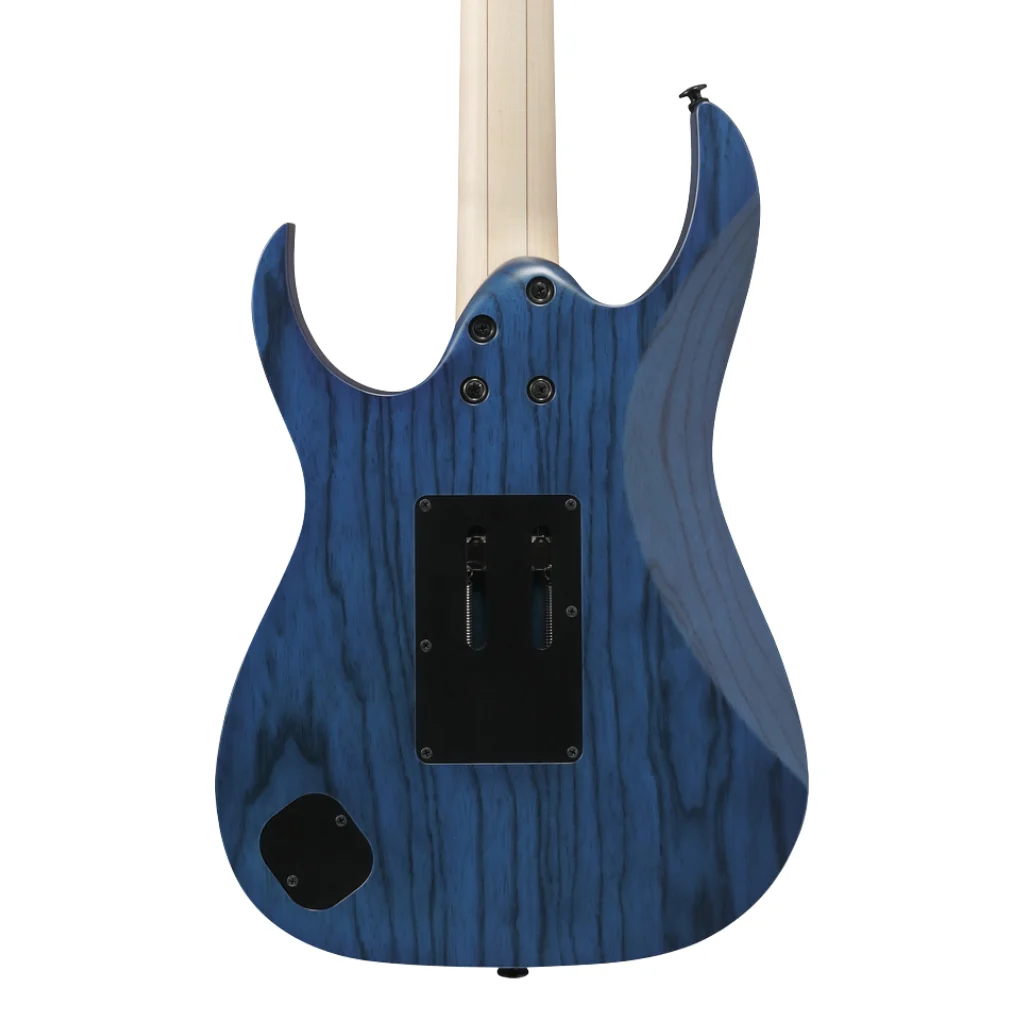 Ibanez Prestige RG653DX Electric Guitar - Transparent Deep Blue Flat - Image 2