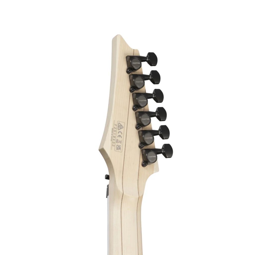 Ibanez Prestige RG653DX Electric Guitar - Transparent Deep Blue Flat - Image 6