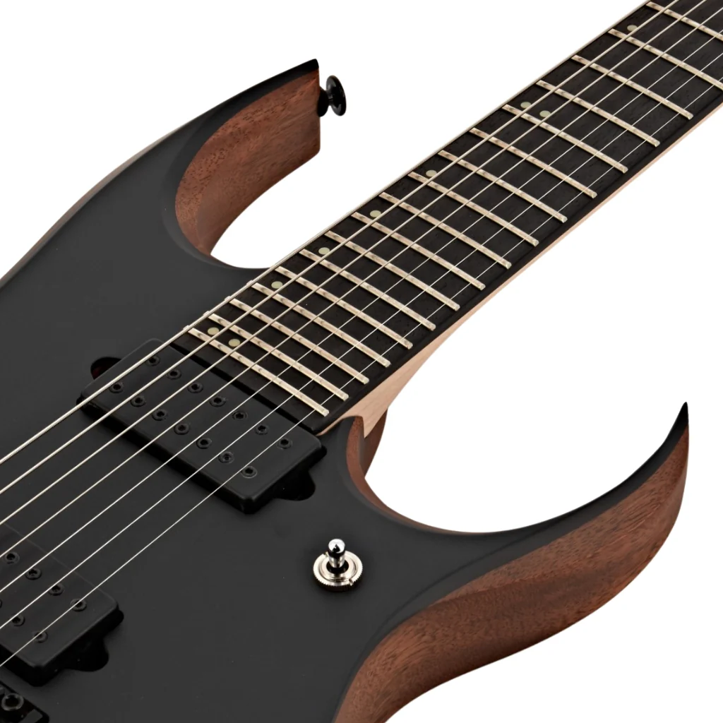 Ibanez Prestige RGDR4327R 7-String Electric Guitar - Natural Flat - Image 5
