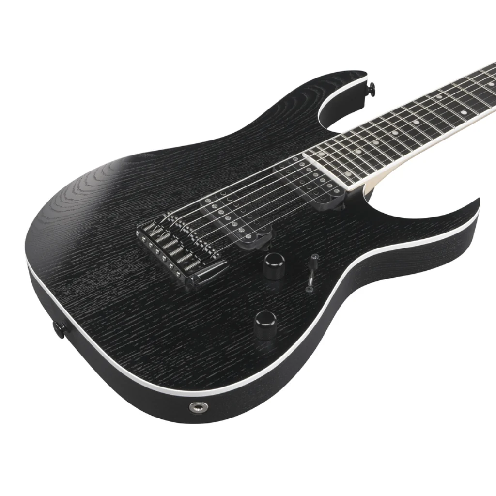 Ibanez Prestige RGR762AHBF 7-String Electric Guitar - Weathered Black - Image 8