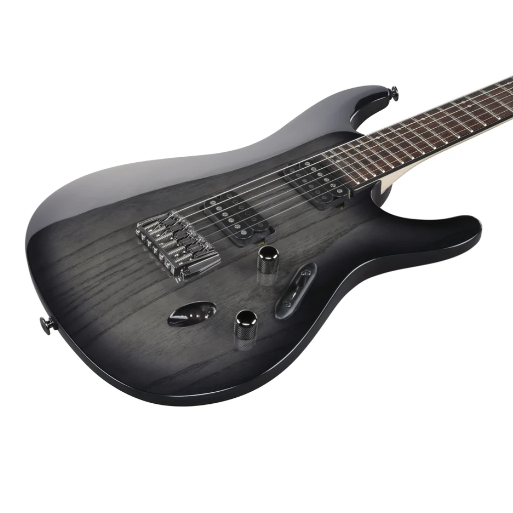 Ibanez Prestige S6621AH Electric Guitar - Transparent Gray Burst - Image 7