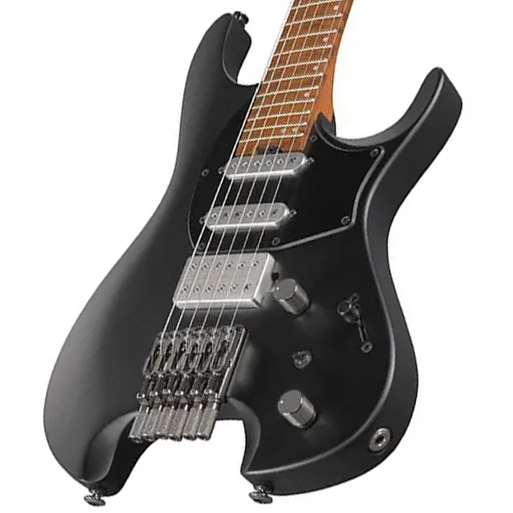 Ibanez - Q54 Quest Premium Electric Guitar - Black Flat - Image 6