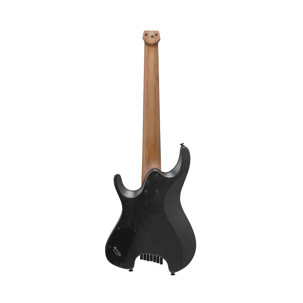 Ibanez QX527B 7-String Headless Electric Guitar - Weathered Black - Image 4