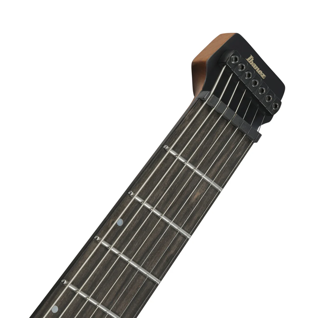 Ibanez QX527B 7-String Headless Electric Guitar - Weathered Black - Image 5