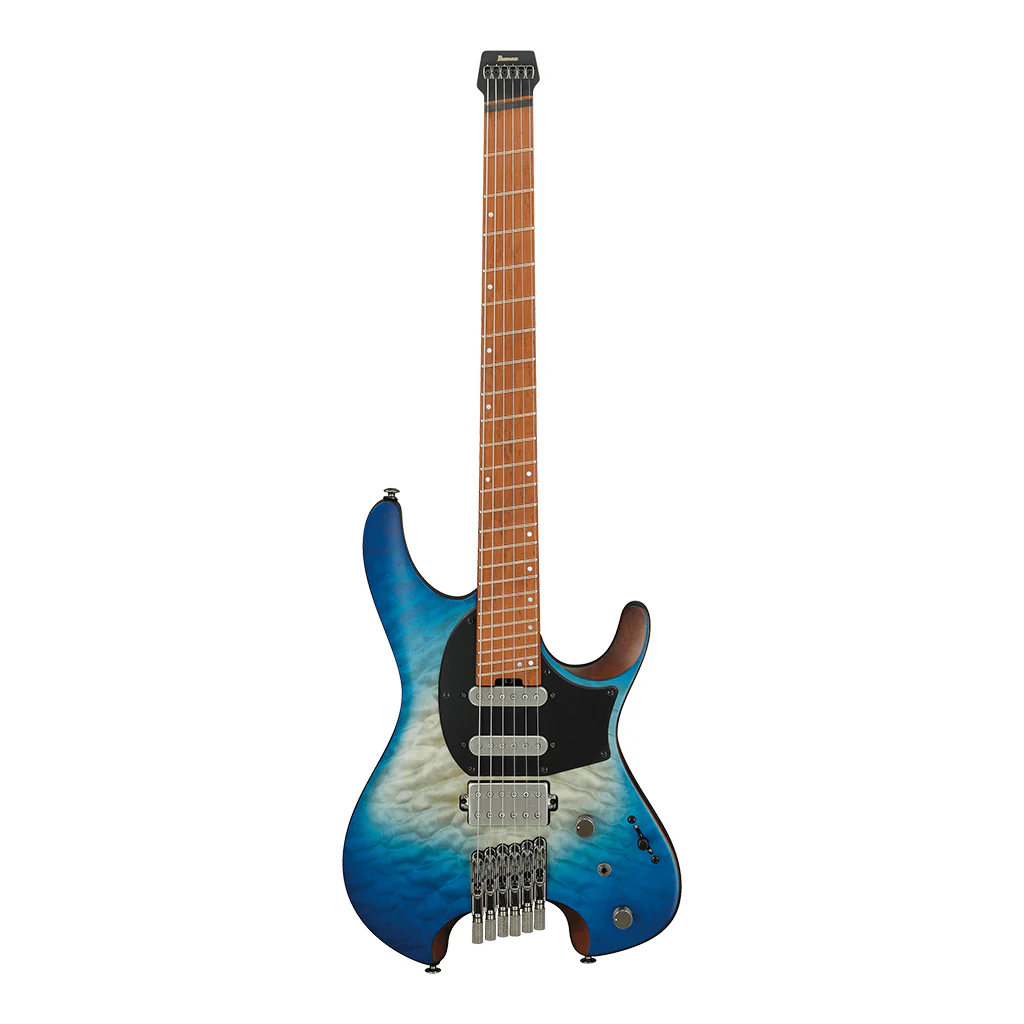 Ibanez - QX54QM Quest Premium Electric Guitar - Blue Sphere Burst Matte - Image 2