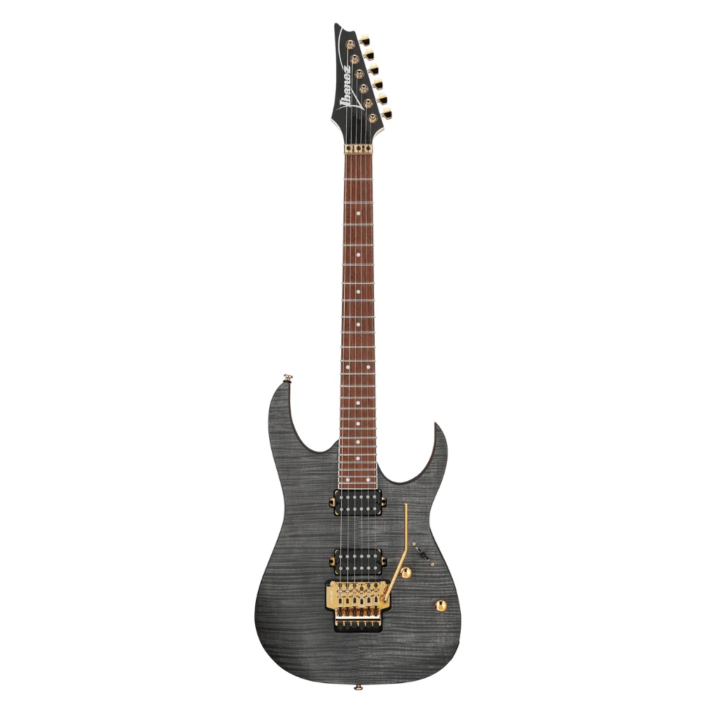 Ibanez RG RGR420FMSP Electric Guitar - Transparent Gray Flat - Image 3