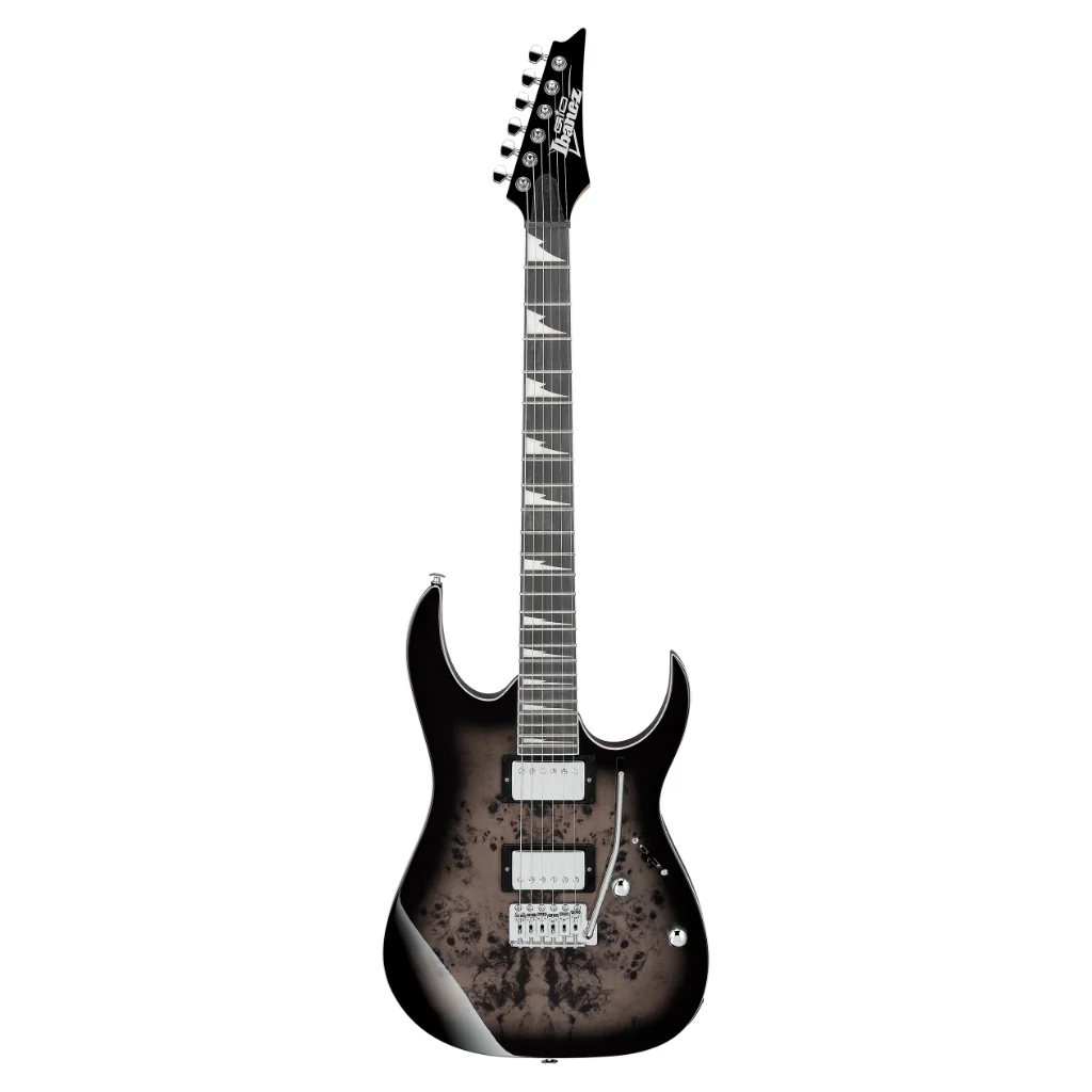 Ibanez RG220PA1 Electric Guitar - Transparent Brown Black Burst - Image 2