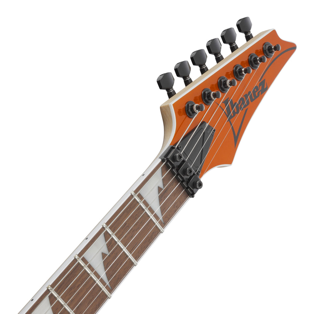 Ibanez RG460DX Meranti Body with Jatoba Fretboard - Orange Metallic - Image 5