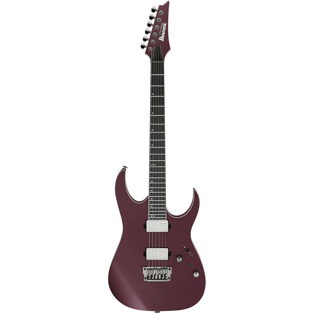 Ibanez - RG5121 Prestige Electric Guitar W/ Case - Burgundy Metallic Flat - Image 2