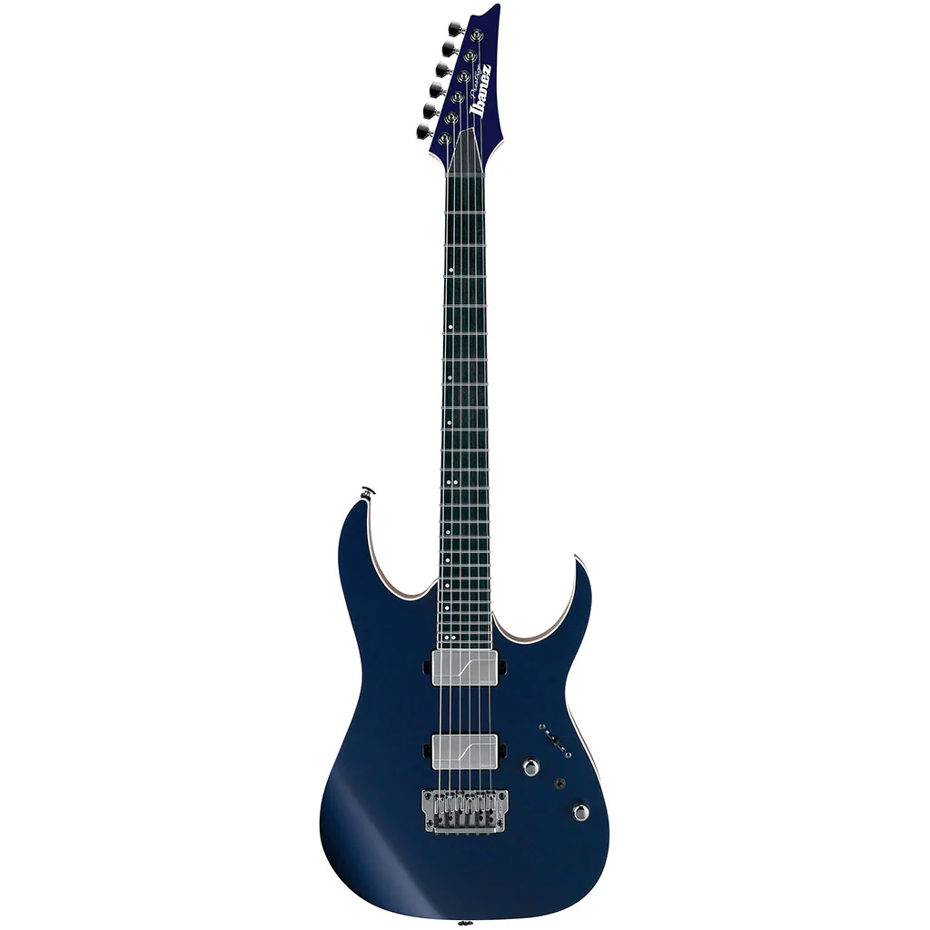 Ibanez - RG5121 Prestige Electric Guitar W/ Case - Dark Tide Blue Flat - Image 2
