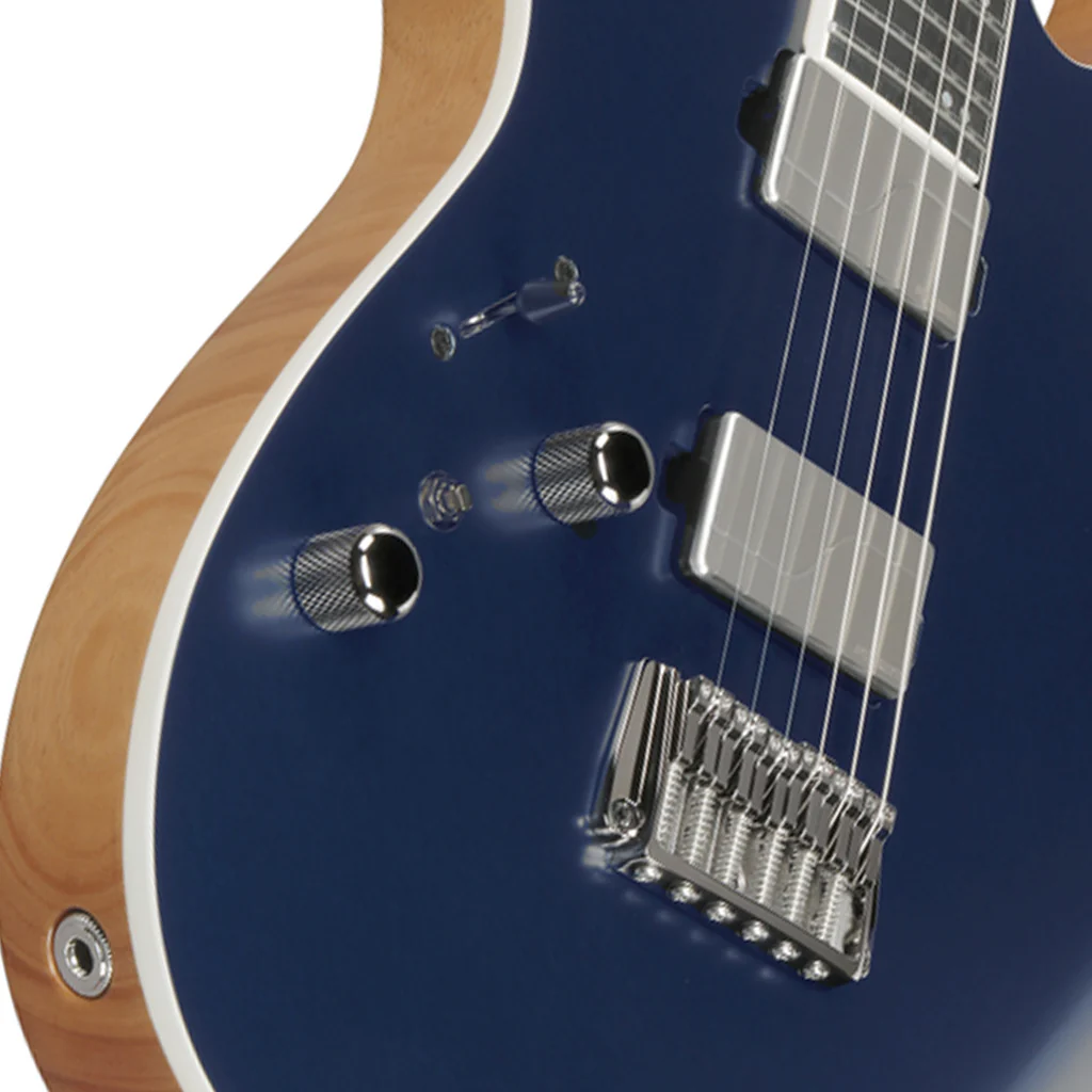 Ibanez RG5121RL Left Handed Electric Guitar - Dark Tide Blue Flat - Image 7