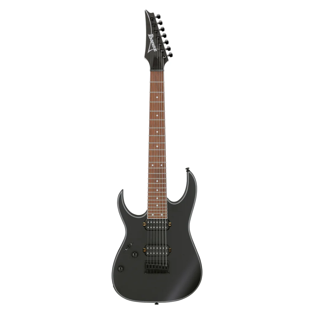 Ibanez RG7421EXL Left Handed 7-String Electric Guitar - Black Flat - Image 3