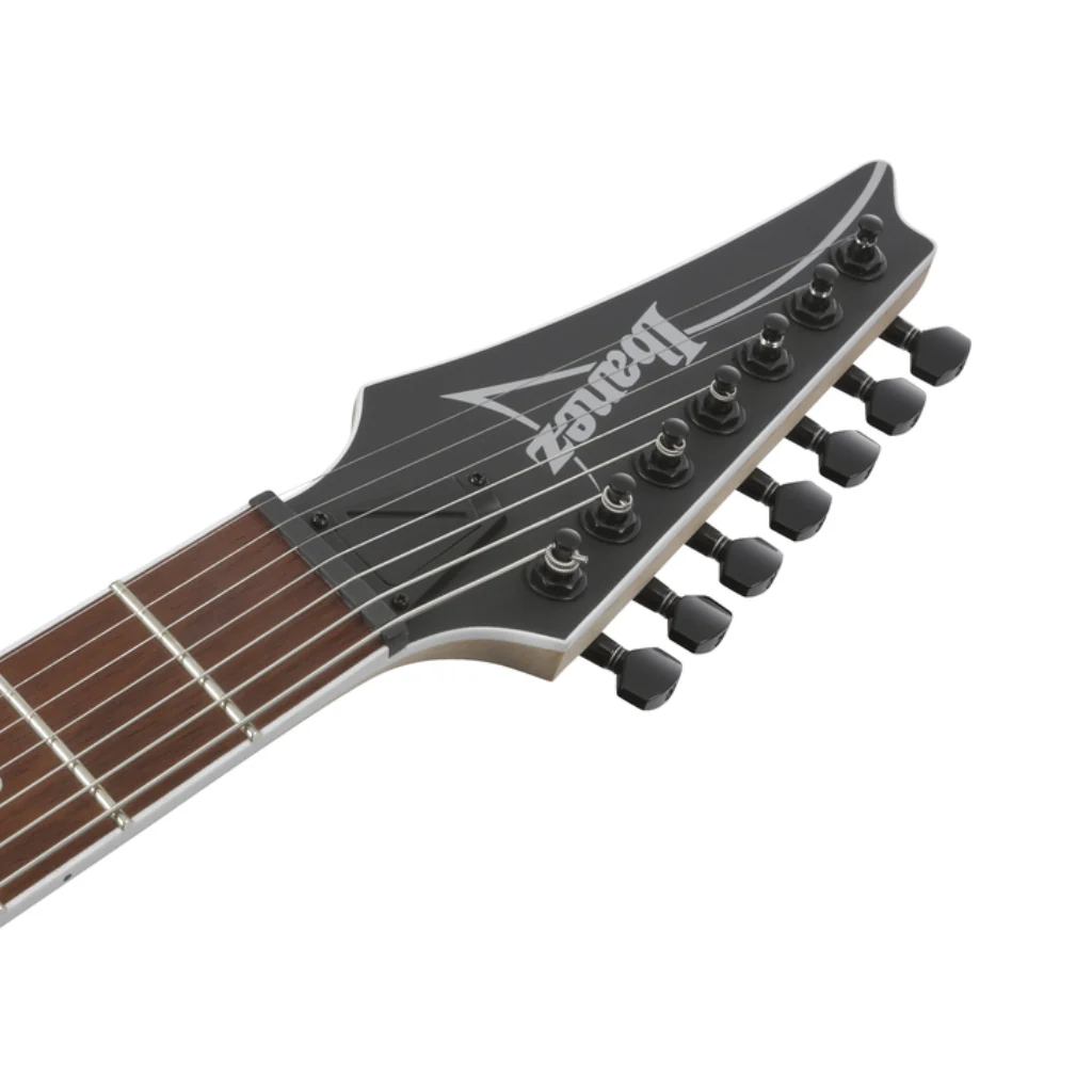 Ibanez RG7421EXL Left Handed 7-String Electric Guitar - Black Flat - Image 6