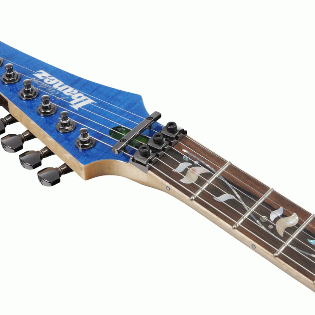 Ibanez - RG8570 j.custom Electric Guitar with Case - Royal Blue Sapphire - Image 6