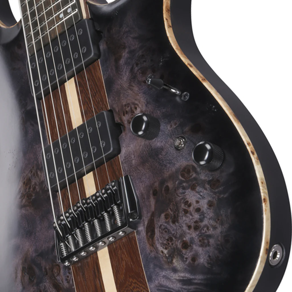Ibanez RGA217P1PB Premium 7-String Electric Guitar w/Gigbag - Deep Twilight Burst Low Gloss - Image 6