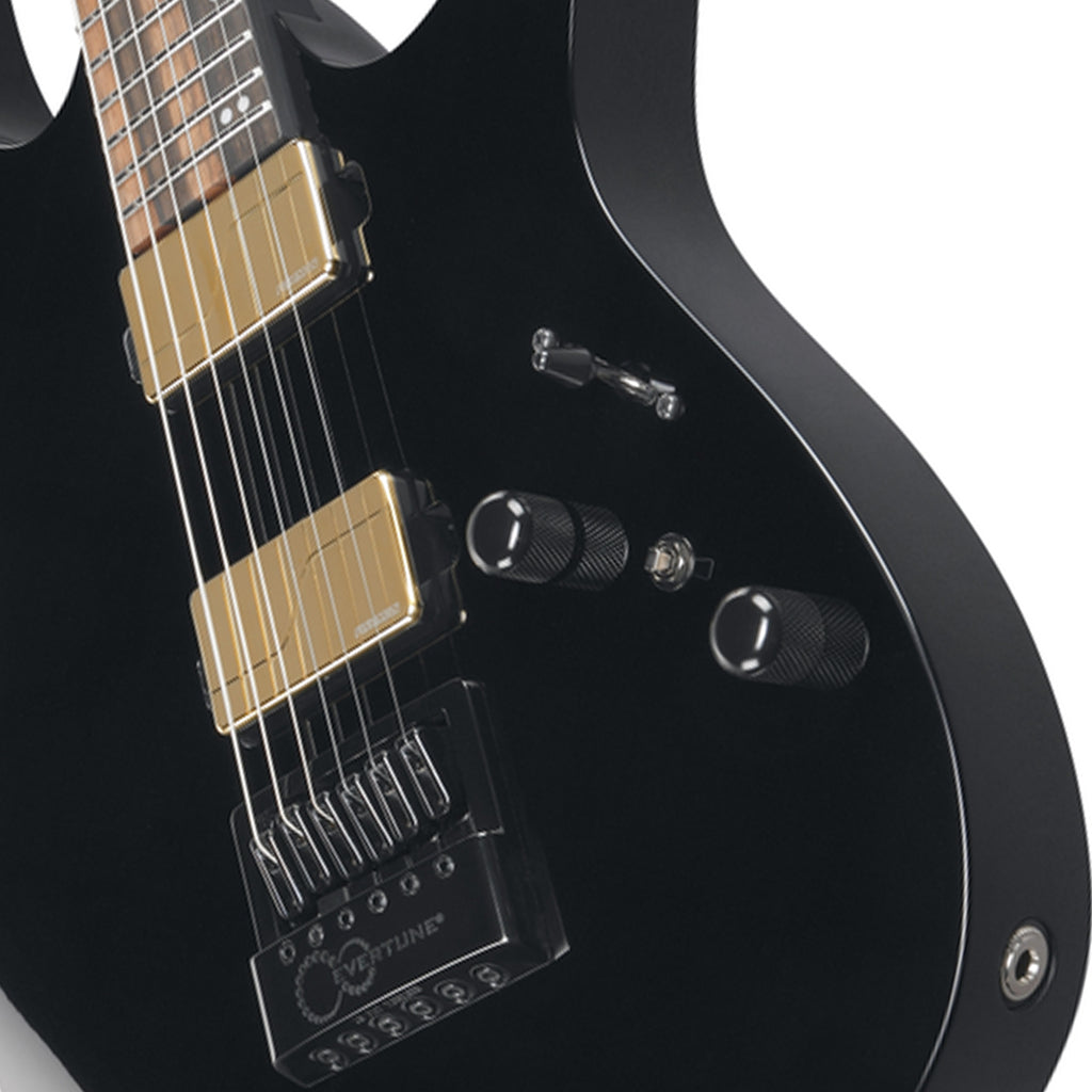 Ibanez RGR52ET Maple Top with Macassar Ebony Fretboard - Black - Image 7