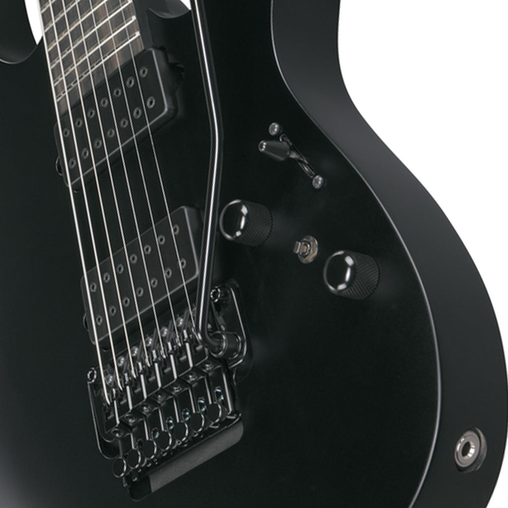 Ibanez RGRB720 7-String Electric Guitar with Ebony Fretboard - Black Flat - Image 7