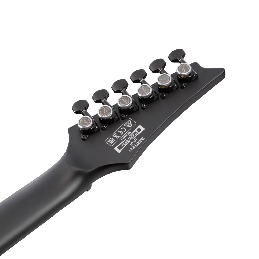 Ibanez RGRTBB21 Electric Baritone Guitar - Black Flat - Image 5
