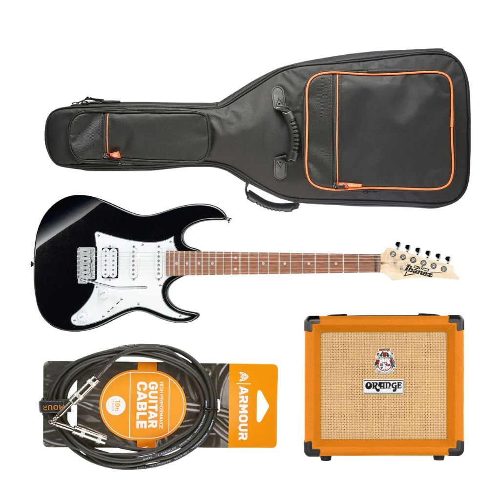 Ibanez RX40BKN Guitar Pack w/ Crush & Accessories - Black Night - Image 6