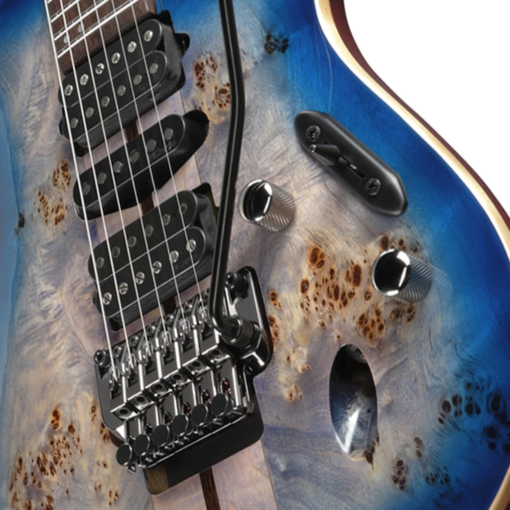 Ibanez S1070PBZCLB Electric Guitar Cerulean Blue Burst - Image 6