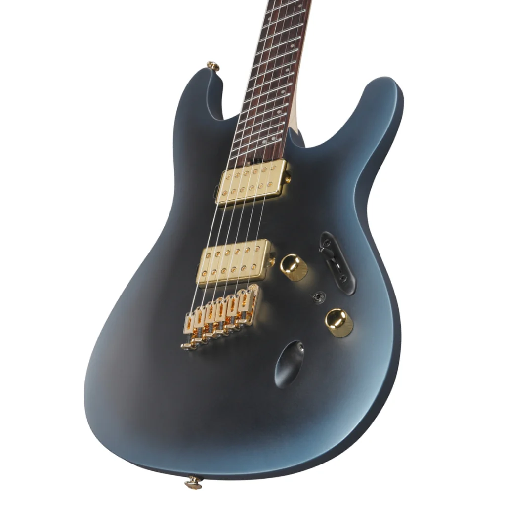 Ibanez SML721 Electric Guitar - Midnight Arctic Ocean Matte - Image 8