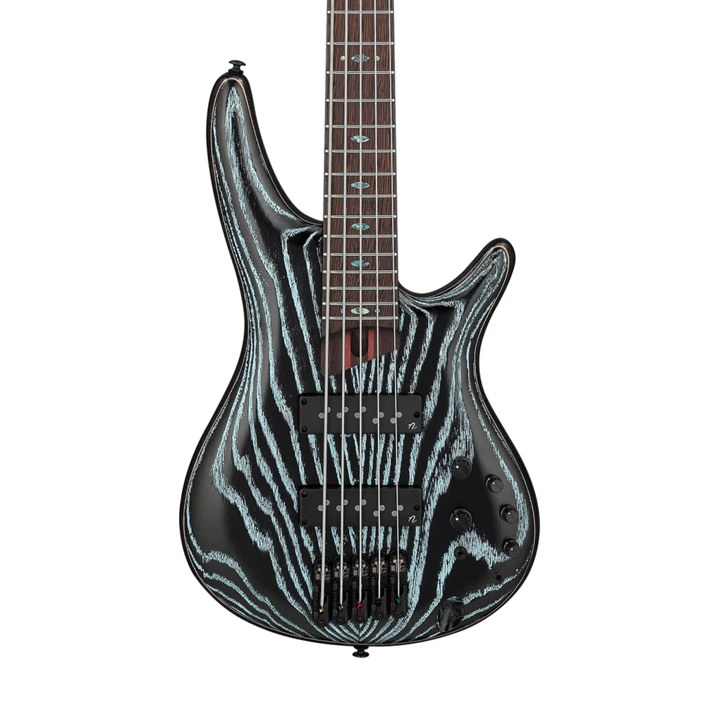 Ibanez SR1325SB Premium 5-String Bass Nordstrand Pickups - Aqua Wave Low Gloss