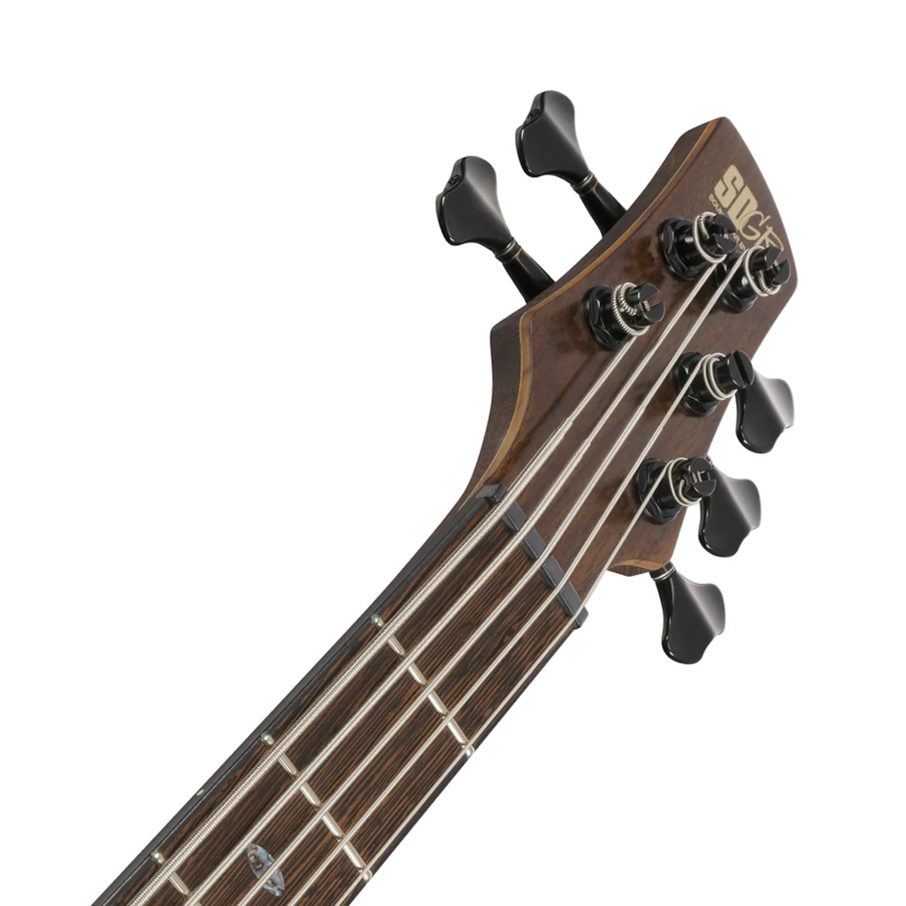 Ibanez SR1325SB Premium 5-String Bass Nordstrand Pickups - Icebreaker Wave Flat - Image 5