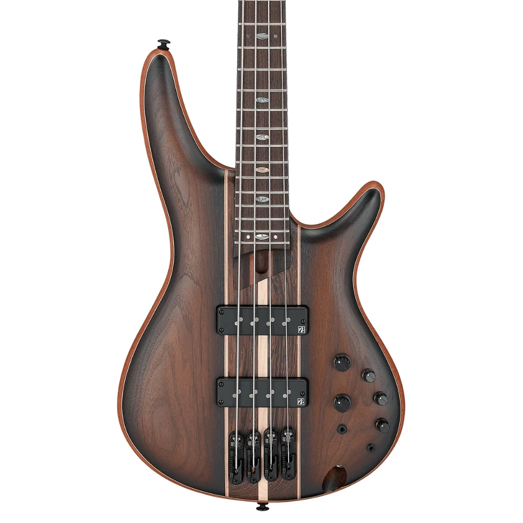 Ibanez SR1350B Premium Bass With Bag - Dual Mocha Burst Flat