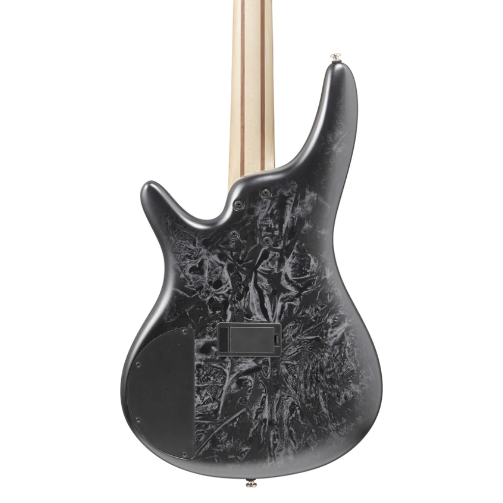 Ibanez SR300EDXBZM 4 String Electric Bass Guitar Black Ice Frozen Matte - Image 2