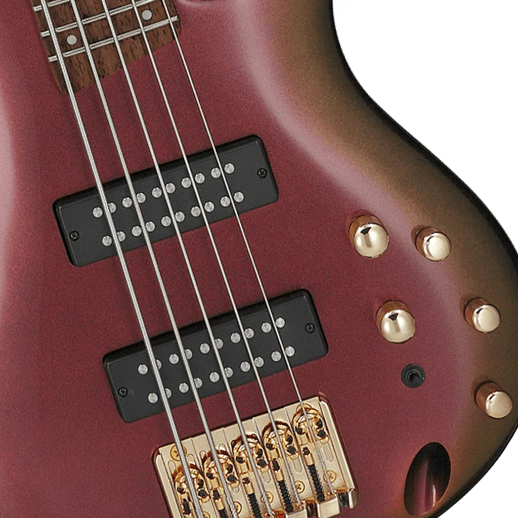 Ibanez SR305EDX - 5 String - Rose Gold Chameleon - Image 5