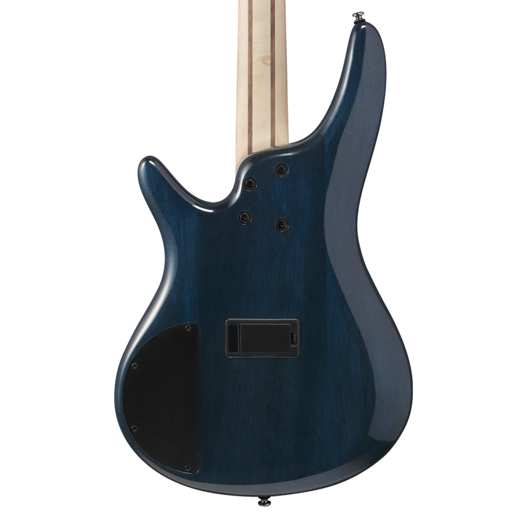 Ibanez SR400EQM Stained Cosmic Blue Starburst Electric Bass - Image 2