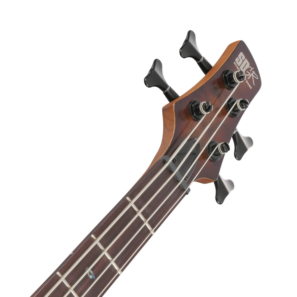 Ibanez SR500A Electric Bass Bartolini Pickups - Mahogany Brown Burst Low Gloss - Image 5