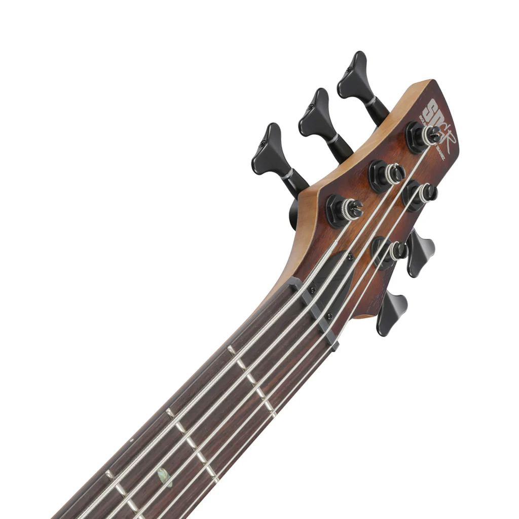 Ibanez SR505A 5-String Electric Bass Bartolini Pickups - Mahogany Brown Burst Low Gloss - Image 5