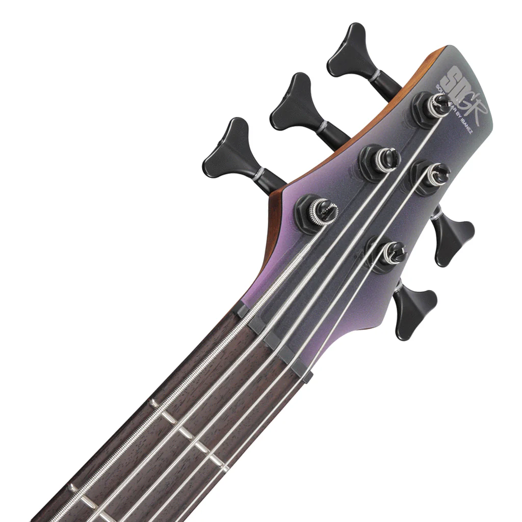 Ibanez SR505E Black Aurora Burst 5 String Electric Bass - Image 4