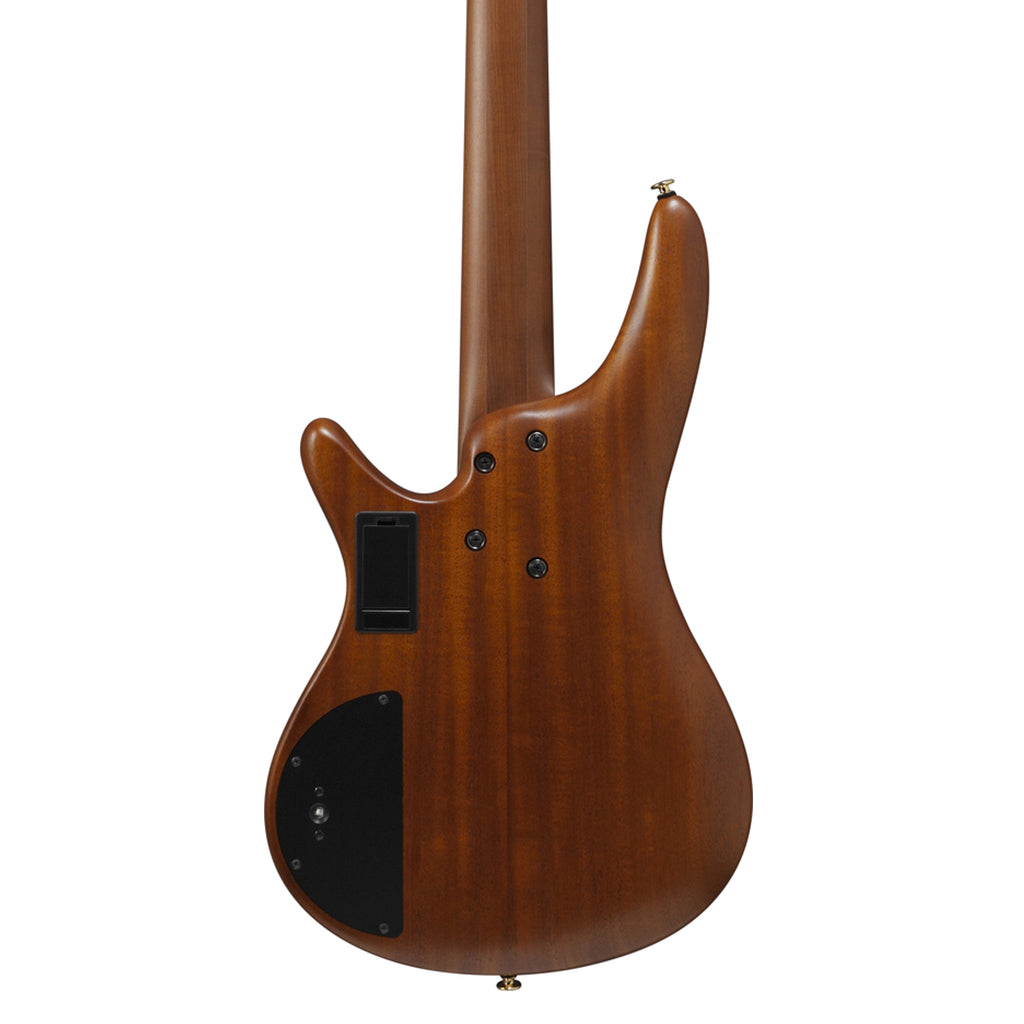 Ibanez SR5505 5-String Bass Ovangkol Top with Rosewood Fretboard and Case - Mocha Flat - Image 2