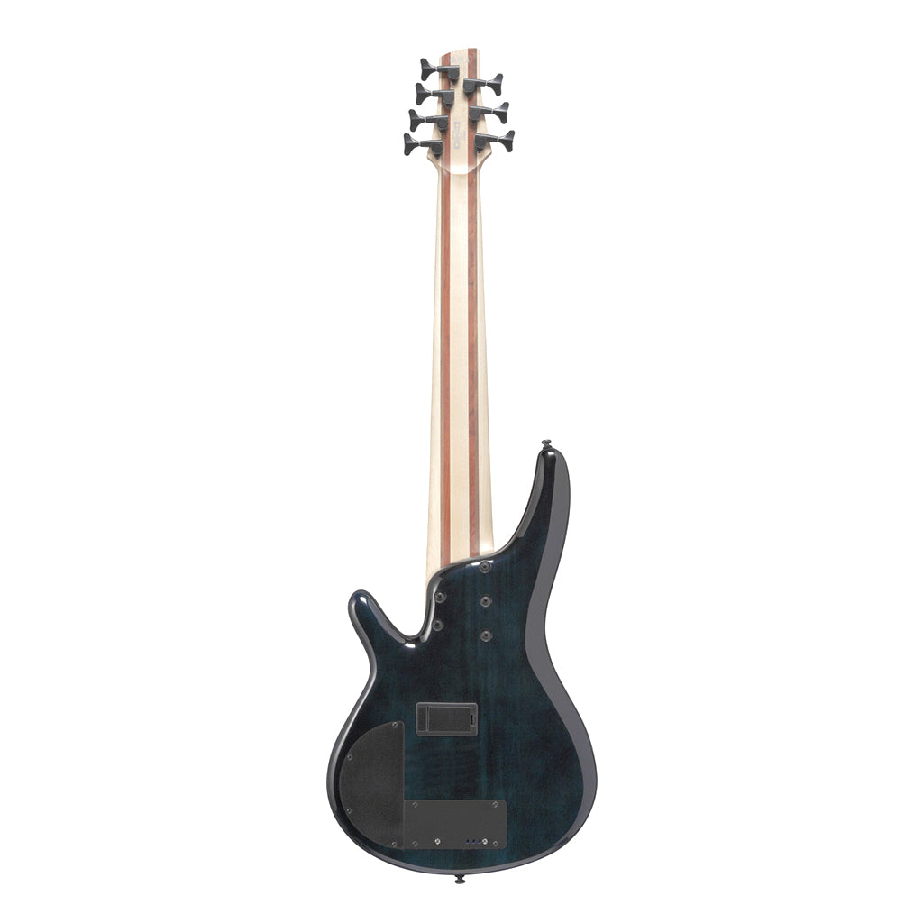 Ibanez SRAS7 Cosmic Blue Starburst 7 String 'Ashula' Electric Bass - Image 3