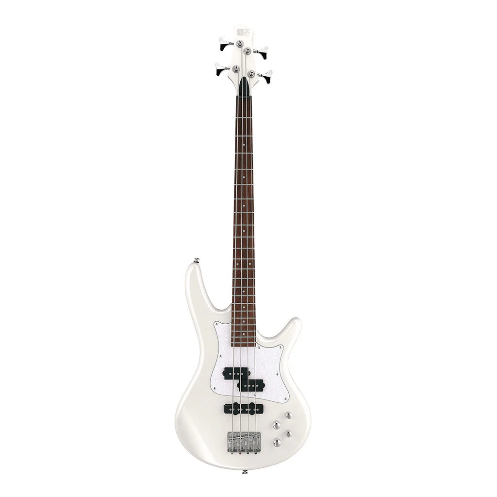 Ibanez SRMD200D Bass Guitar - Pearl White - Image 2